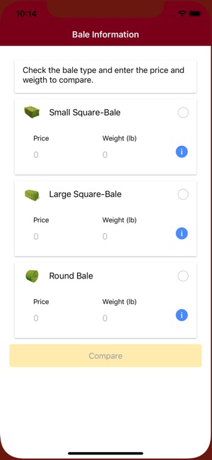 Hay Price Calc screenshot 7 of 10