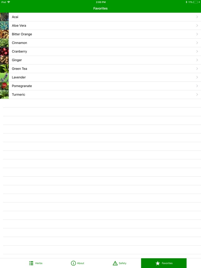 HerbList screenshot 2 of 15