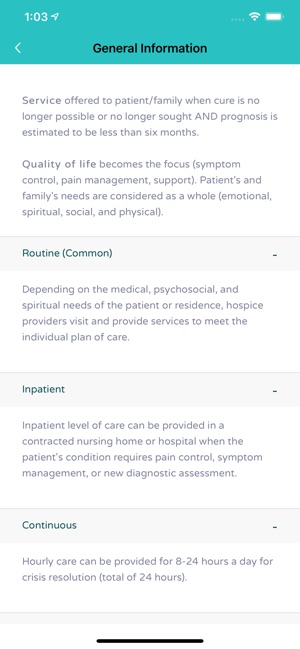 Hospice in a Minute screenshot 5 of 8