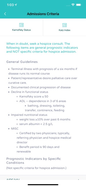 Hospice in a Minute screenshot 6 of 8