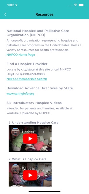 Hospice in a Minute screenshot 7 of 8