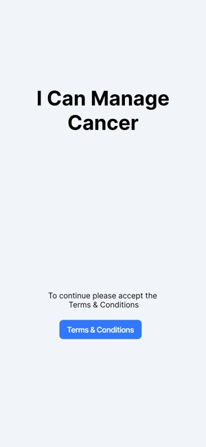 I Can Manage Cancer screenshot 3 of 4