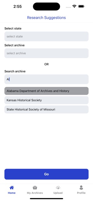 ICL Civil War Data Collection screenshot 2 of 7
