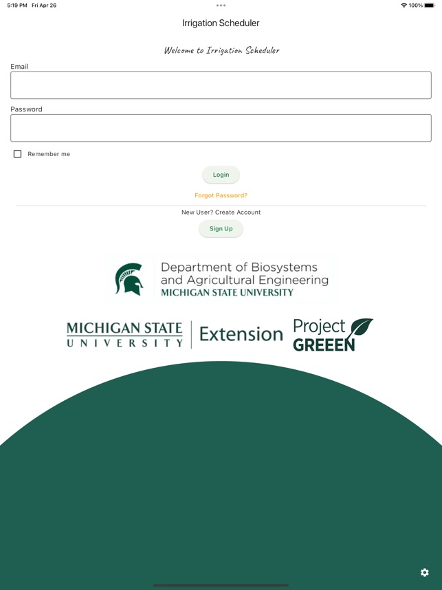 Irrigation App screenshot 1 of 10