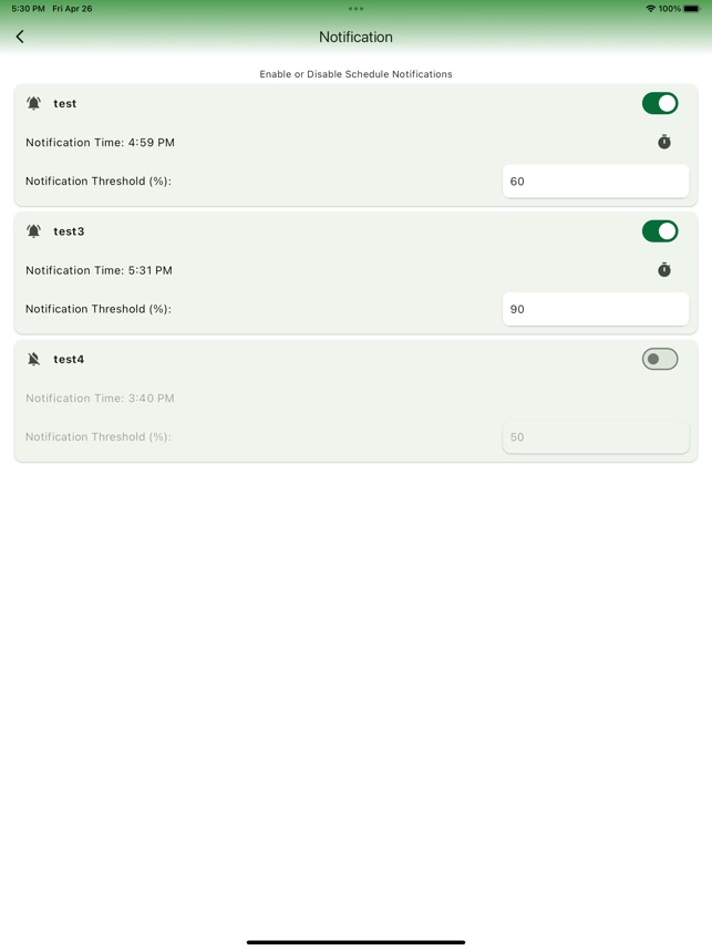 Irrigation App screenshot 5 of 10