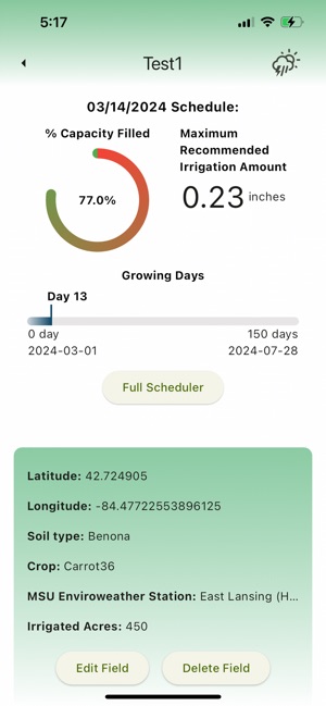 Irrigation App screenshot 8 of 10