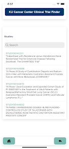 KUCC Clinical Trial Finder screenshot 11 of 16