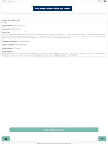 KUCC Clinical Trial Finder screenshot 16 of 16