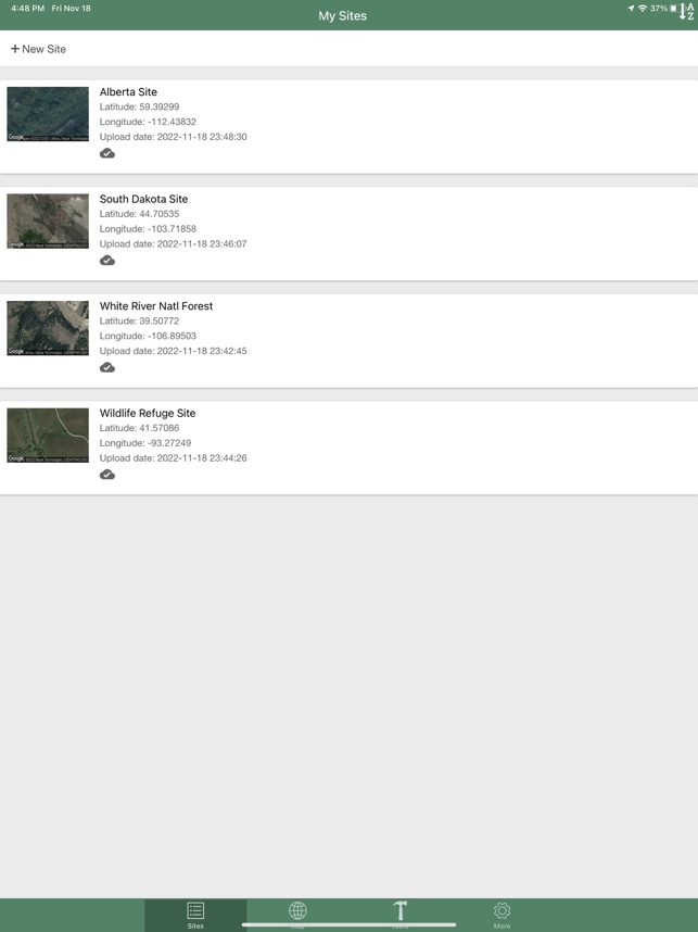 LandPKS screenshot 1 of 11