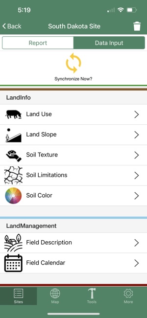 LandPKS screenshot 5 of 11