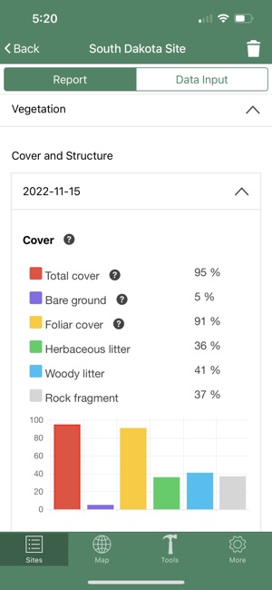 LandPKS screenshot 7 of 11