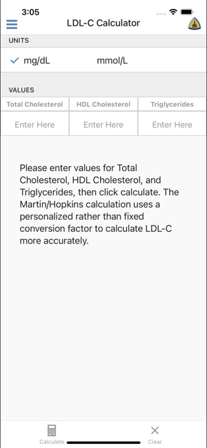 LDL Cholesterol Calculator screenshot 1 of 6