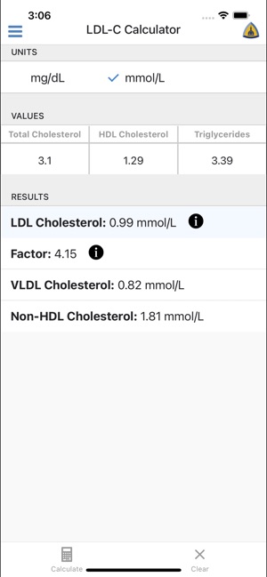 LDL Cholesterol Calculator screenshot 3 of 6