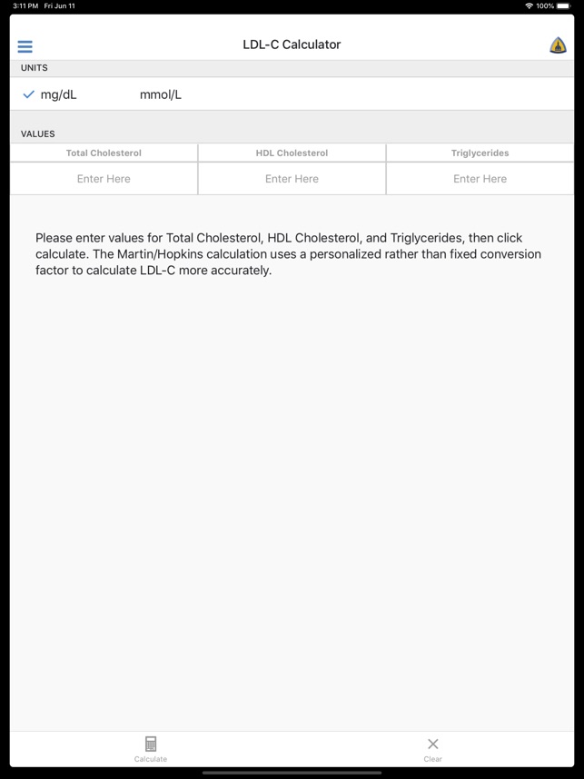 LDL Cholesterol Calculator screenshot 5 of 6