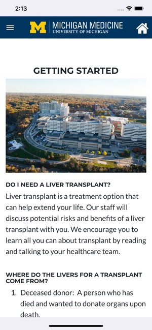 Liver Transplant Education screenshot 4 of 9