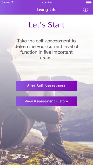Living Life:  Self-assessment screenshot 7 of 10