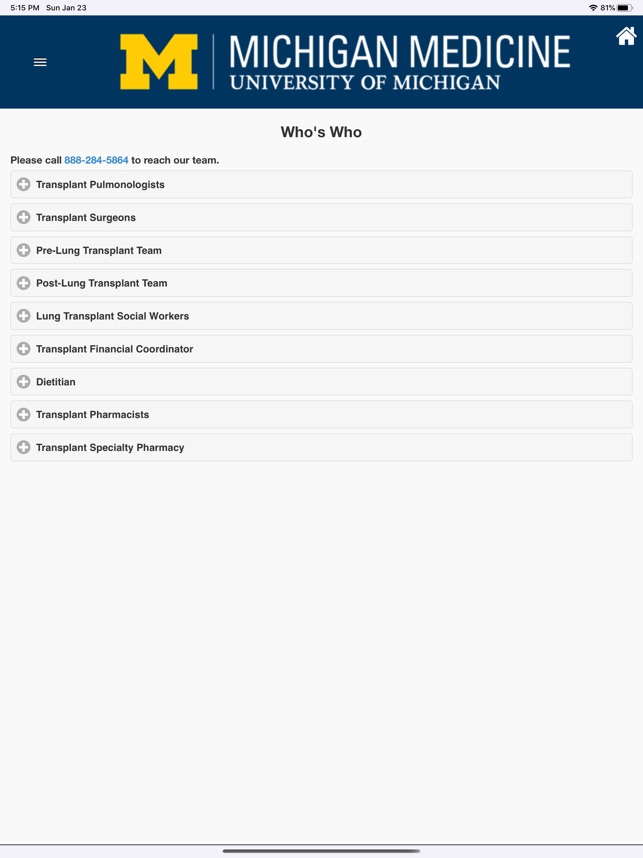 Lung Transplant Education screenshot 3 of 11