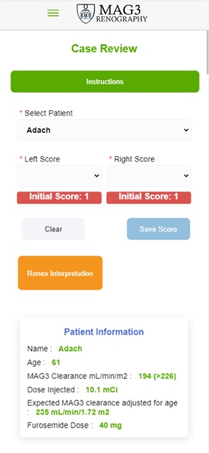 MAG3Renography screenshot 8 of 24