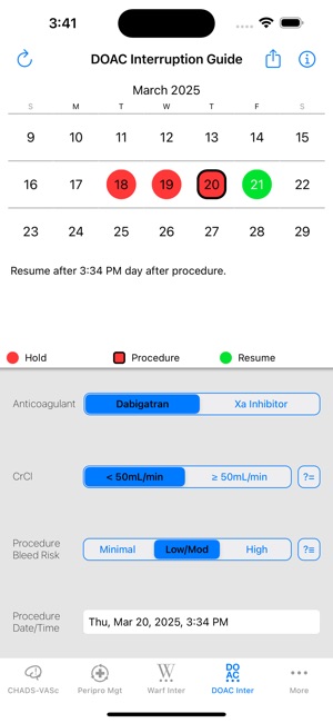 MAQI2 Anticoagulation Toolkit screenshot 4 of 7