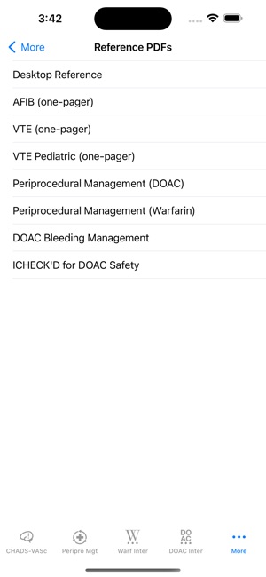 MAQI2 Anticoagulation Toolkit screenshot 7 of 7