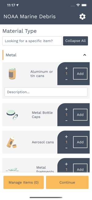 Marine Debris Tracker screenshot 7 of 17