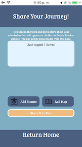 Marine Debris Tracker screenshot 17 of 17