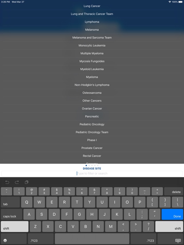 Markey Cancer Clinical Trials screenshot 2 of 8