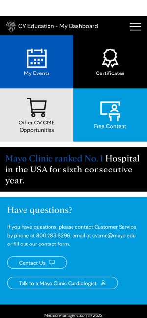 Mayo Clinic Cardiovascular CME screenshot 11 of 24
