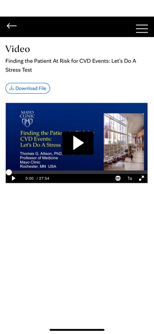 Mayo Clinic Cardiovascular CME screenshot 13 of 24
