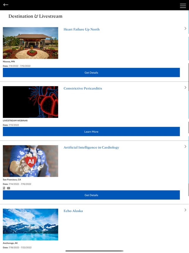 Mayo Clinic Cardiovascular CME screenshot 4 of 24