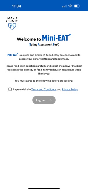 Mayo Clinic Mini-EAT screenshot 5 of 20