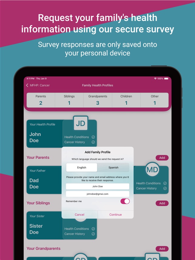 MFHP Cancer screenshot 4 of 18