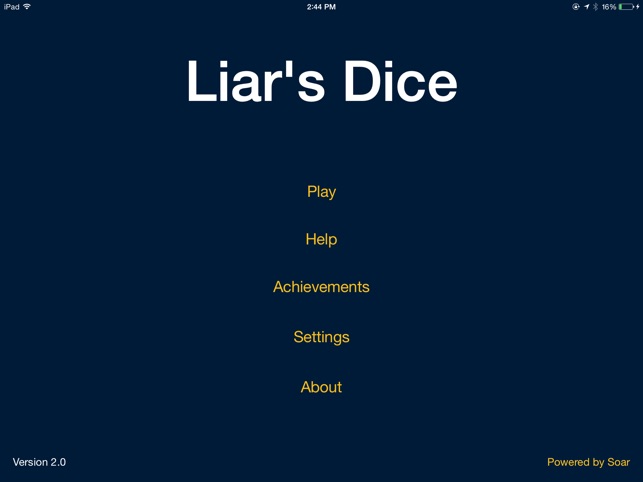 Michigan Liar's Dice screenshot 1 of 8