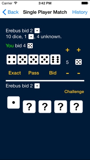 Michigan Liar's Dice screenshot 6 of 8