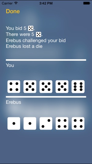 Michigan Liar's Dice screenshot 7 of 8