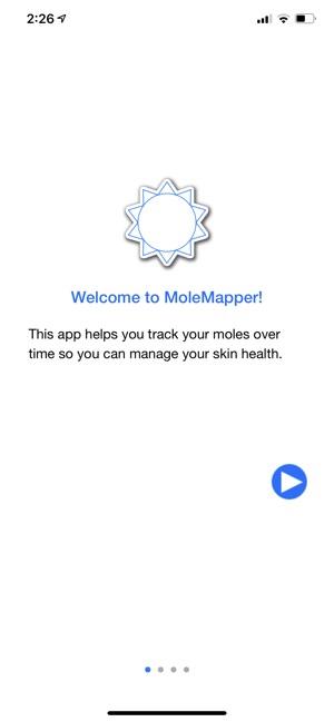 Mole Mapper Melanoma Study screenshot 1 of 8