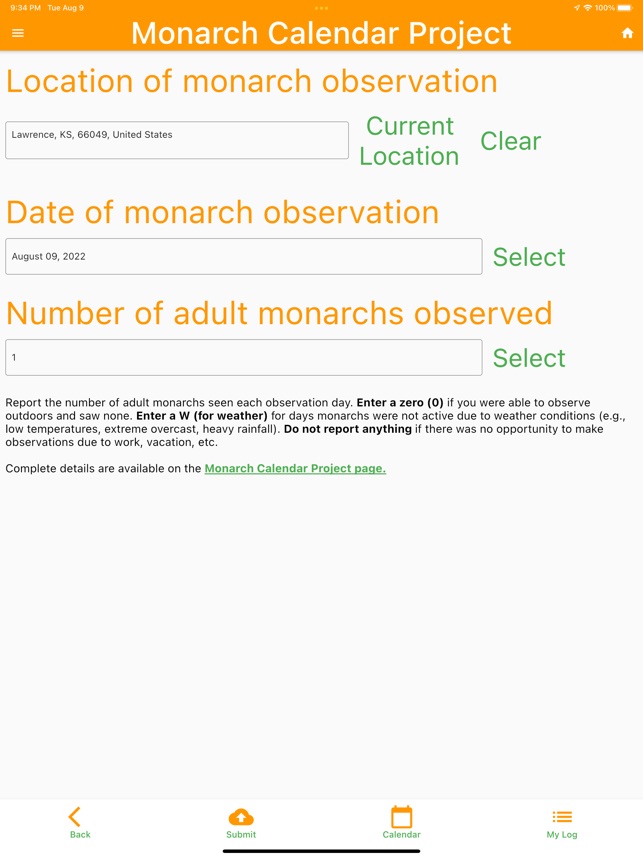 Monarch Watch screenshot 13 of 42