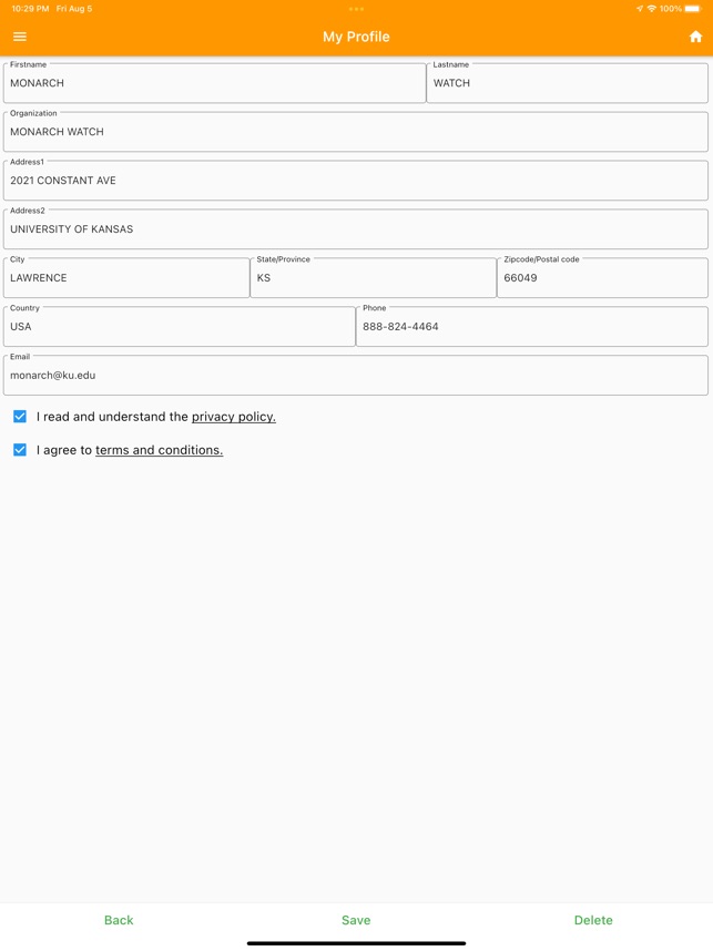 Monarch Watch screenshot 15 of 42
