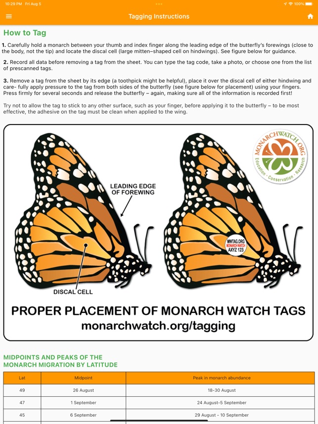 Monarch Watch screenshot 17 of 42