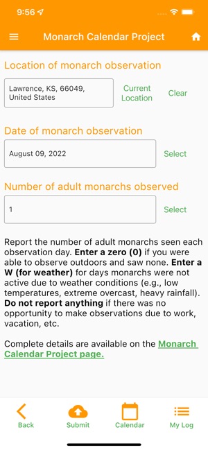 Monarch Watch screenshot 4 of 42