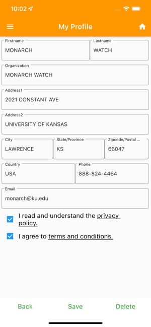 Monarch Watch screenshot 6 of 42