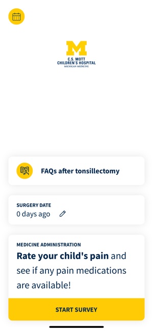 MOTT ENT Post-op Tonsillectomy screenshot 9 of 13