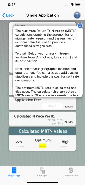 MRTN Rate Calculator screenshot 2 of 6