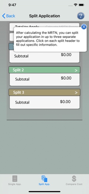 MRTN Rate Calculator screenshot 3 of 6