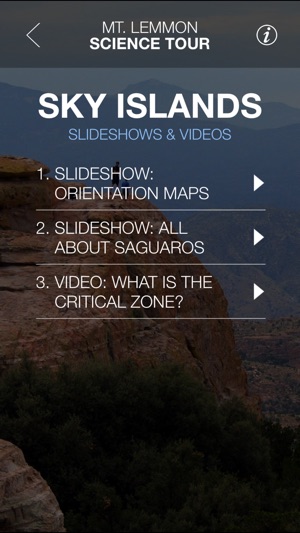 Mt. Lemmon Science Tour screenshot 4 of 5