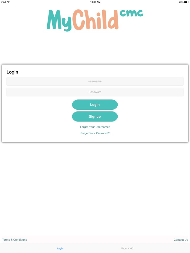 MyChildCMC screenshot 1 of 6