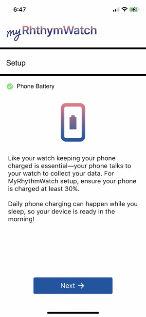 myRhythmWatch screenshot 2 of 6