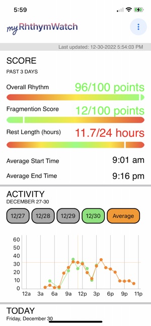 myRhythmWatch screenshot 3 of 6