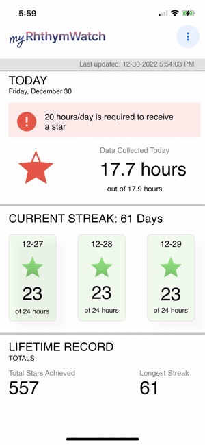 myRhythmWatch screenshot 4 of 6