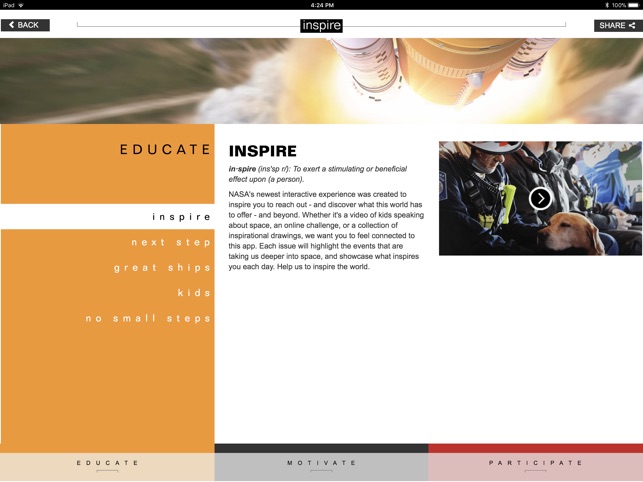 NASA Inspire screenshot 7 of 10